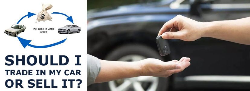 trade my car sell it